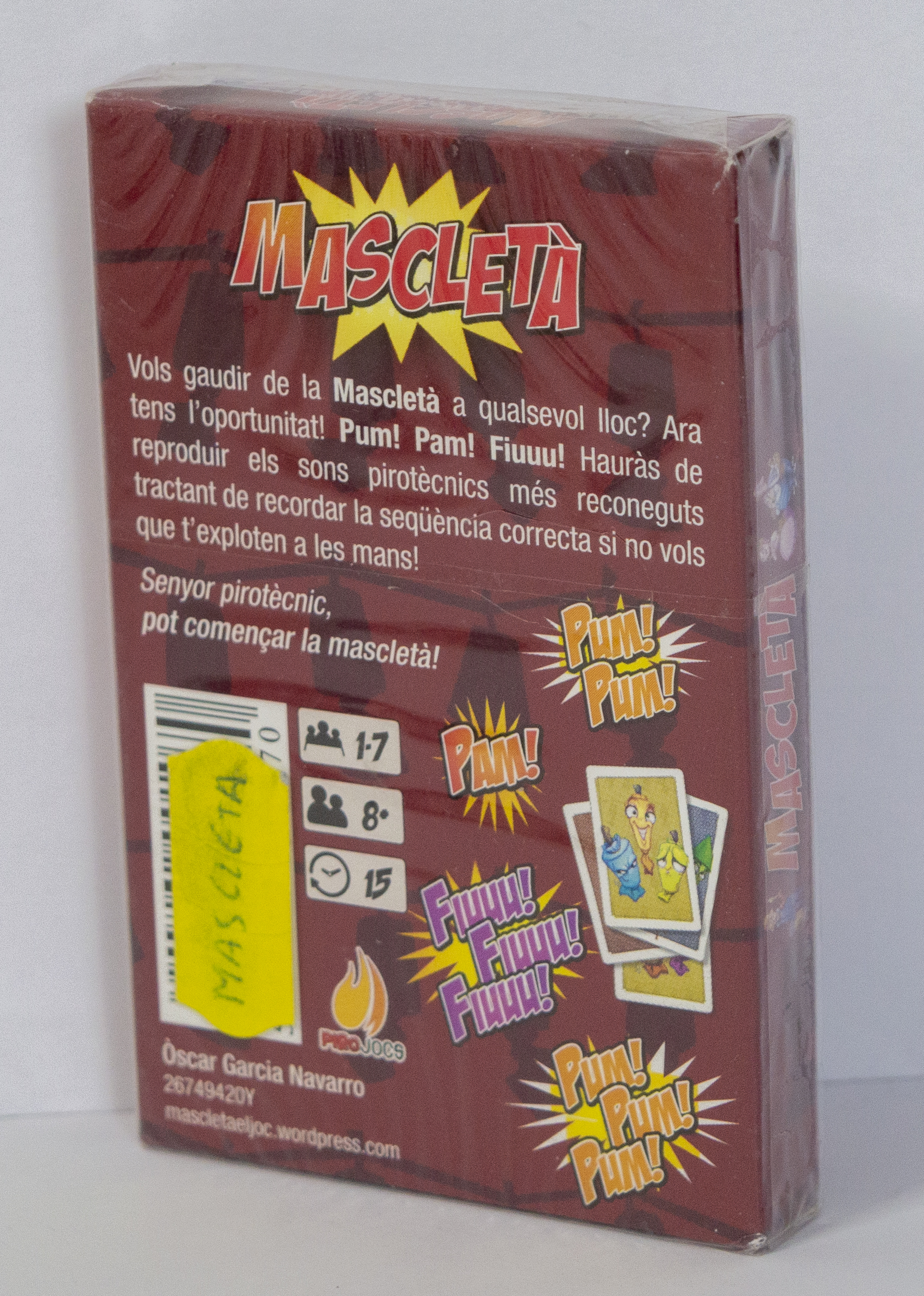 Juego de cartas Mascletá Regalos y Juegos Juego de cartas Mascletá - Imagen 2