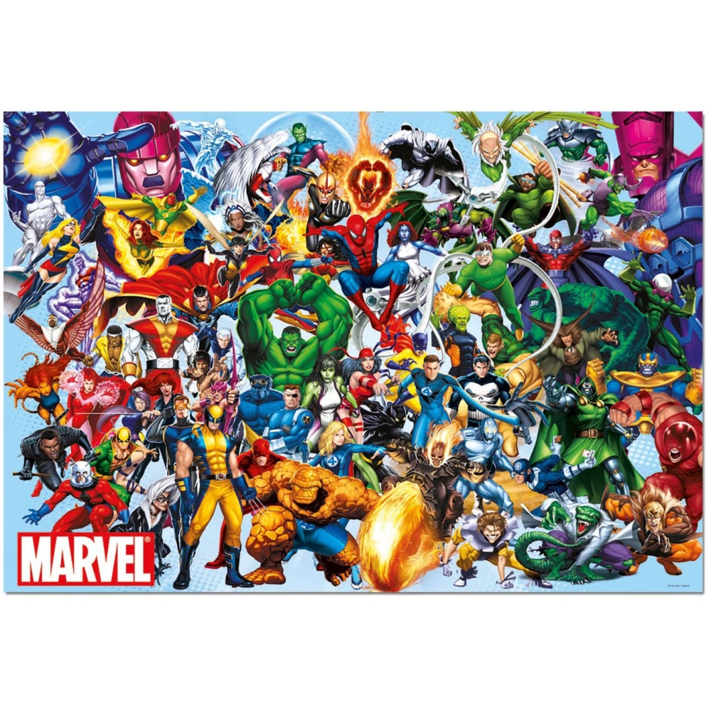 Marvel héroes Puzzle 1000 piezas Regalos y Juegos 641372 1