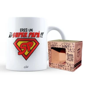 INICIO Regalos y Juegos Taza Eres un super papá