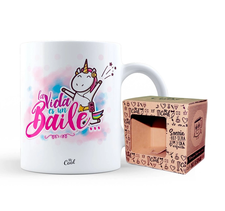 Taza La vida es un baile Regalos y Juegos Taza La vida es un baile