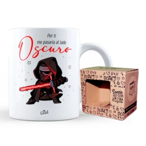 Taza Por ti me pasaría al lado oscuro