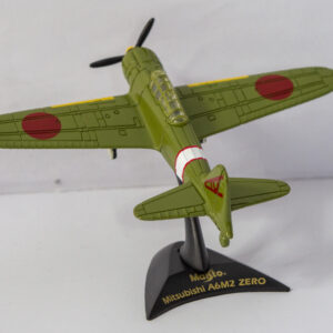 Miniatura de avión de combate japonés Mitsubishi A6M2 Zero