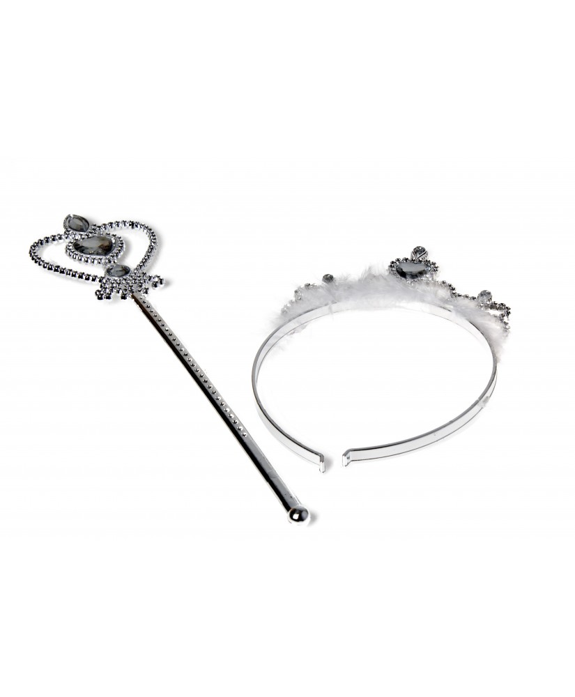 Set diadema y varita princesa